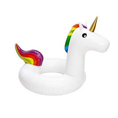 Wholesale Customized Good Quality Swim Unicorn Inflatable Pvc Swimming Ring 