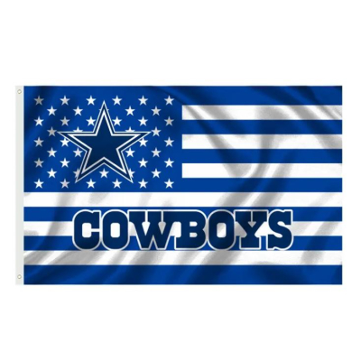 100% Polyester Custom NFL TEAM Flag 150x90cm 
