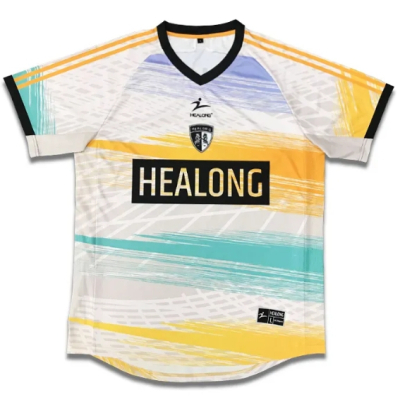 Youth Football Shirts Custom Sublimation Retro Soccer Jersey 