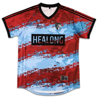 Youth Football Shirts Custom Sublimation Retro Soccer Jersey 