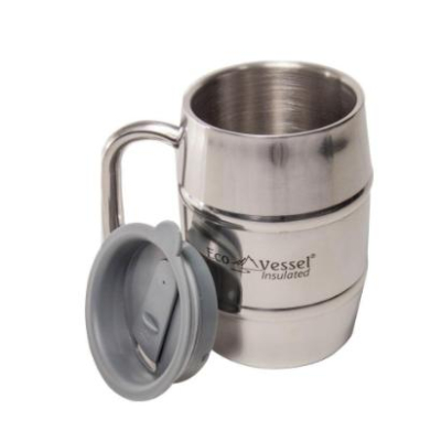 Customisable Double Wall Stainless Steel Portable Coffee Mugs Steel Stainless Mug 