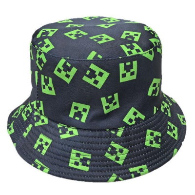 2025 Women Spring Autumn Arrival Printed Double-Sided Sun Hat Bucket Hat Hot Sale Anti-DDoS Bucket Hat 
