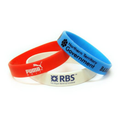 Adult and Kids Sizes Rubber Wrist Band Bracelet Custom Logo Silicone Wristband for Promotional Gifts 