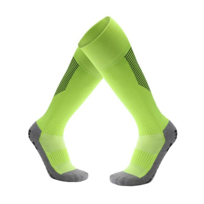 Custom Men's Football Socks Thickened Wear-resistant Grip Non-slip Socks Towel Bottom Women Knee High Sport Fitness Socks 