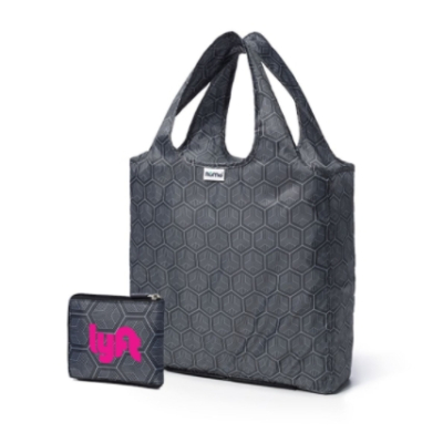 Reusable Grocery Tote Bags Ripstop Fashion Recycling Polyester Shopper Bags with Pouch 