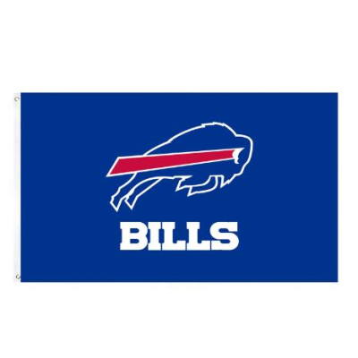 High Quality custom NFL Bills 3' x 5' Banner Flag 3' x 5' Banner Flag 