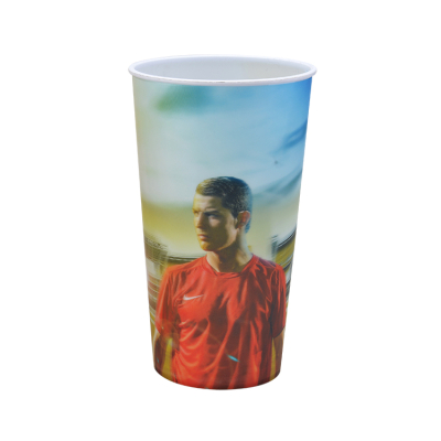 Hot Sale PP Plastic Cup 3D Tumbler Stadium Drinking Cup 