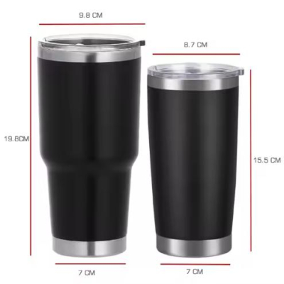 Wholesale Custom Logo 30 oz Double Wall Stainless Steel Matte Color Travel Mug Vacuum Insulated Yeticool Tumbler Cups in Bulk