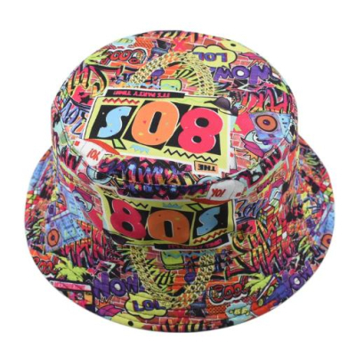 Madeshine Retro Fashion Funny 80s 90s Cassette Packable Bucket Hat for Men Women Summer Beach Fishing Hat 