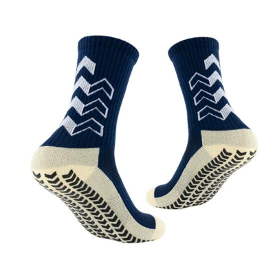High Quality Soccer Sport Men Crew Socks Non-slip Custom Grip Professional Training Football Socks