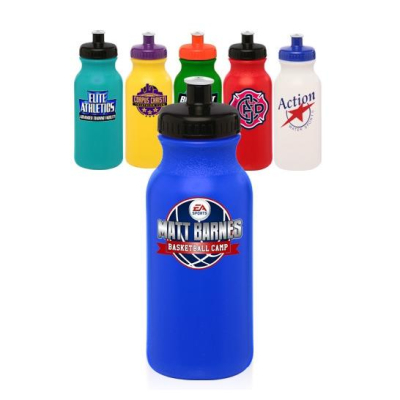600ml Cheap Price Soft PE Custom logo Bicycle Sports Water Bottle with Silicone Sticker Squeeze 