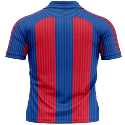 Custom Mens Sports Wear Retro Soccer Jersey Football Shirts Striped Polo T-shirt Vintage Classic Retro Football Jersey 