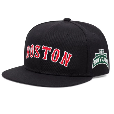 Hot Selling 6-Panel Snapback Hat Colorful Letter Embroidery Sports Hat Custom 3D Embroidery Baseball Cap 