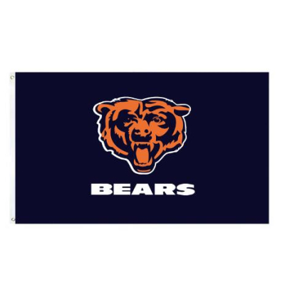High Quality custom NFL Bears 3' x 5' Banner Flag 3' x 5' Banner Flag 