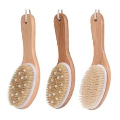 Wholesale Eco-Friendly Body Back Scrub Shower Brush Exfoliating Bath Brush for Smoother Skin 