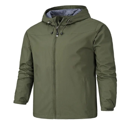 Wholesales Men Spring Autumn Outdoor Casual Jacket Men Soild Zipper Sport Coat Waterproof Fashion Jackets 