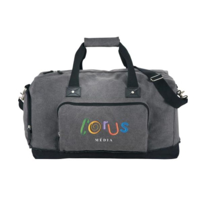 Wholesale Fashion Custom Logo Duffel Bag with Shoe Compartment Eco Friendly Outdoor Gym Sport Travel Duffle Bag Backpack 
