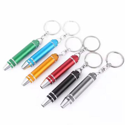 Hot Sale Promotional Gift Mini Tool Kit Set with Keychain Screwdriver Set Custom Logo Giveaway Gift Tool Set 