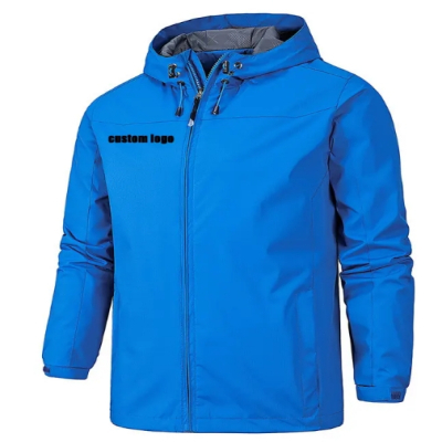 Wholesales Men Spring Autumn Outdoor Casual Jacket Men Soild Zipper Sport Coat Waterproof Fashion Jackets 