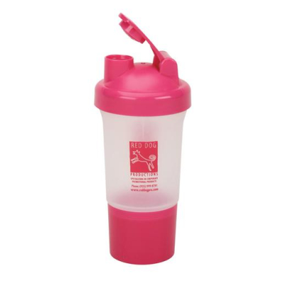 Custom 500 Ml Sport Water Bottle Plastic Bpa Free Gym Protein Shaker Bottles for Protein Mixes 