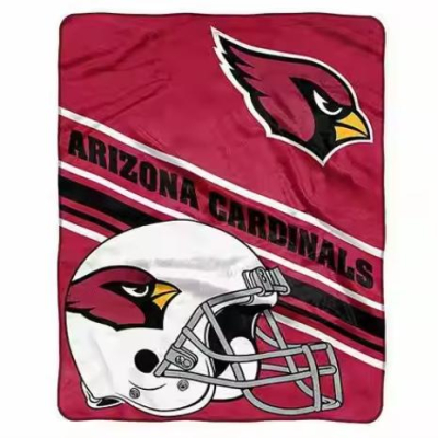 Custom Personalized Football Blanket, Fleece Throw Blankets, Football Gift for Dad, Husband, Son, Kid, Team 