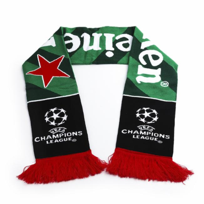 Custom Football Club Fan Scarves Acrylic Knitted High Quality Soccer Club Scarf Tejidos La Bufanda 