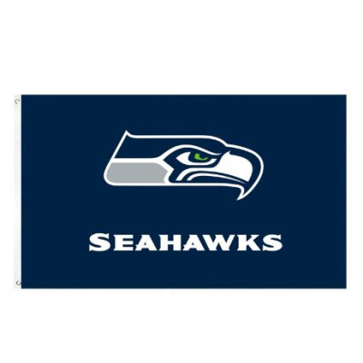 High Quality custom NFL Seahawks 3' x 5' Banner Flag 3' x 5' Banner Flag 
