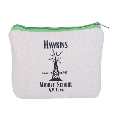 Custom Logo Promotional Canvas Cute Gift Makeup Bag Cosmetic Bag With Logo Promotional Items Business Gifts Bag With Logo 