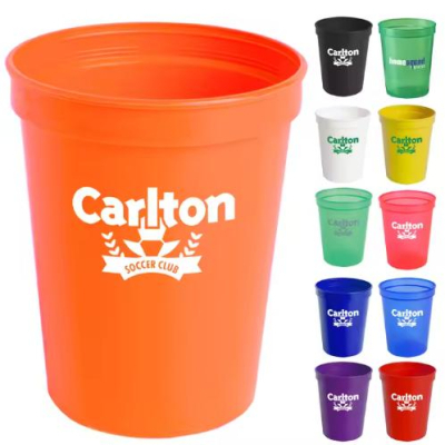 Promotional Custom 12oz 24oz 16 oz Custom Stadium Cups Plastic Personalized Beer Wedding Party Event Cup 