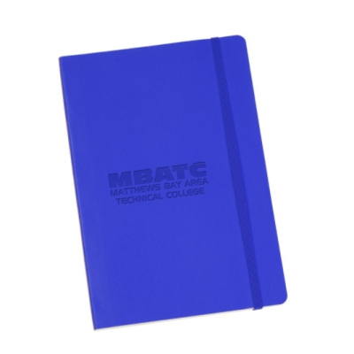 Personalized Debossed Vienna Satin Touch Hard Cover Note Book Diary Journal 