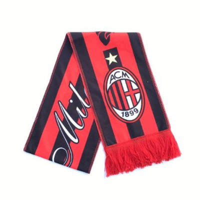 Cheap Double Sided Custom logo Printed Spain Italy World National Soccer Sports Events Football Fan Scarf 