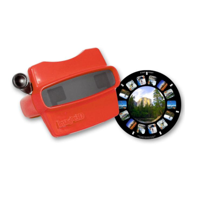 CPC Custom Kids Slide Viewer 3D Stereo View Master 3D Reel View Finder Focusing Viewer for View Master Reel 