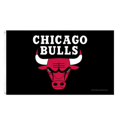 High Quality custom NBA Bulls 3' x 5' Banner Flag 3' x 5' Banner Flag 