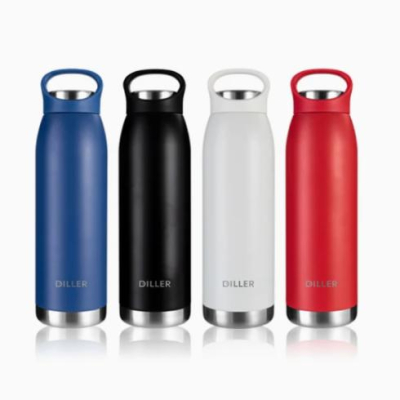 Vacuum Insulated Thermal Stainless Steel Sports Thermo Flask Water Bottle 