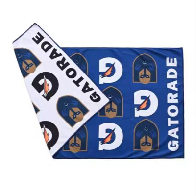 Double Sides Prints Microfiber Gym Towel Super Soft Personalized Sweat Absorbent Sport Towel