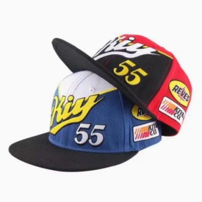 Custom 6 Panel Cap Embroidery Logo Outdoor Sports Caps Fashion Snapback Cap 