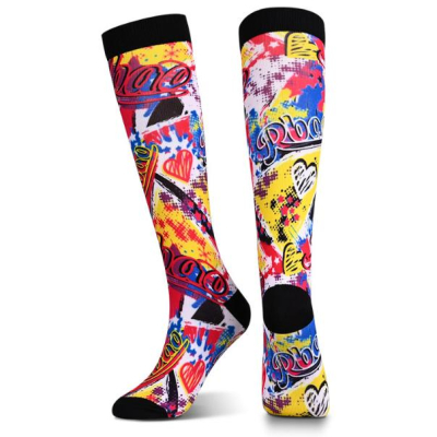 Cheap Price Free Breathable Sweat-Absorbent Printed Socks Men for Spring Knitted Sublimation High Ankle Digital Printing